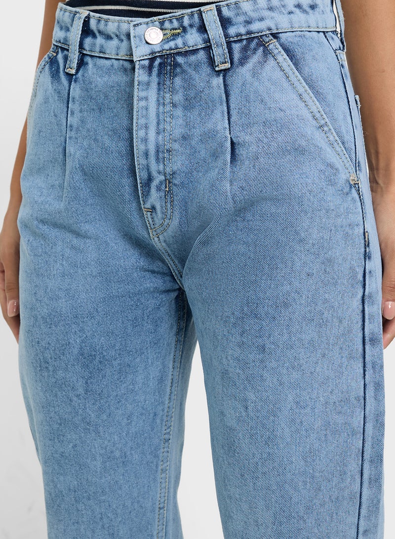 Ginger High Rise Mom Jeans - Image 4