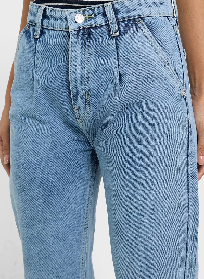 Ginger  High Rise Mom Jeans for Women | Best Price UAE