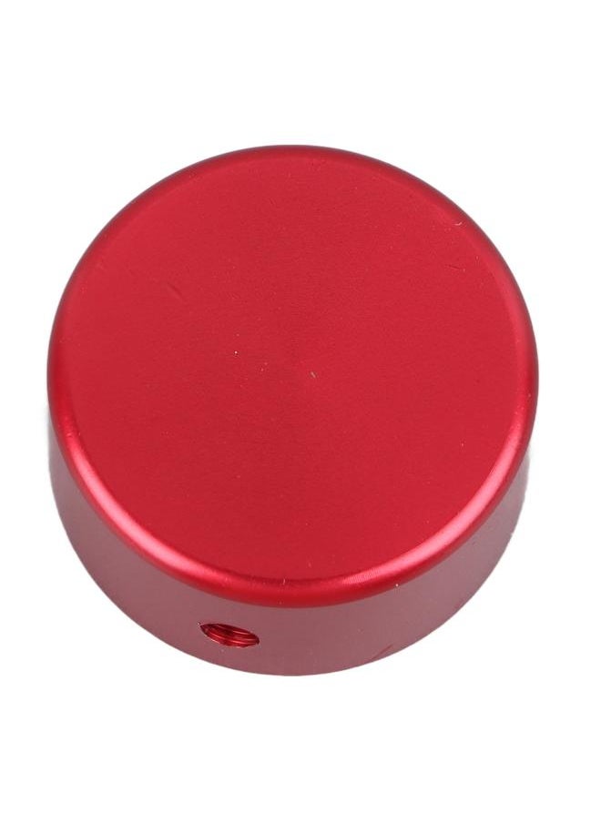 Thoraya Guitar Effect Pedal Topper Aluminum Modern Guitar Footswitch Topper Replacement with Wrench Red  - Image 2