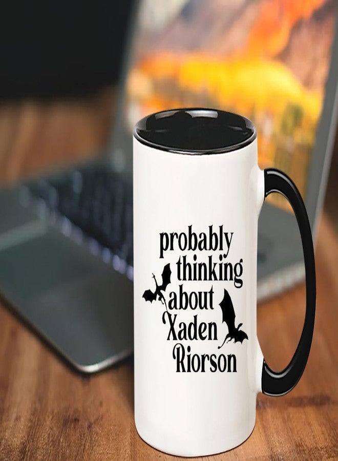 Fonhark - Xaden Riorson Mug, Basgiath War College, Bookish Mug, Gifts for Book Lovers, Smut Bookworm Mug, 11 Oz Novelty Coffee Mug/Cup - Image 4