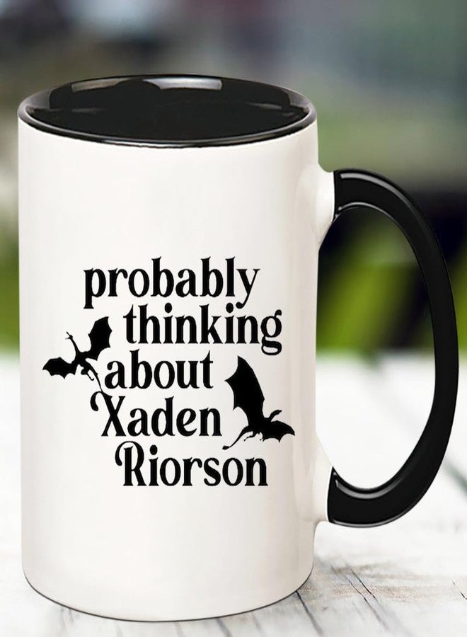 Fonhark - Xaden Riorson Mug, Basgiath War College, Bookish Mug, Gifts for Book Lovers, Smut Bookworm Mug, 11 Oz Novelty Coffee Mug/Cup - Image 3