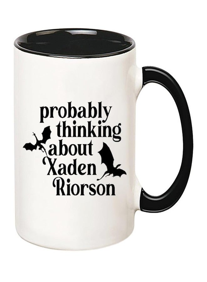 Fonhark - Xaden Riorson Mug, Basgiath War College, Bookish Mug, Gifts for Book Lovers, Smut Bookworm Mug, 11 Oz Novelty Coffee Mug/Cup - Image 2