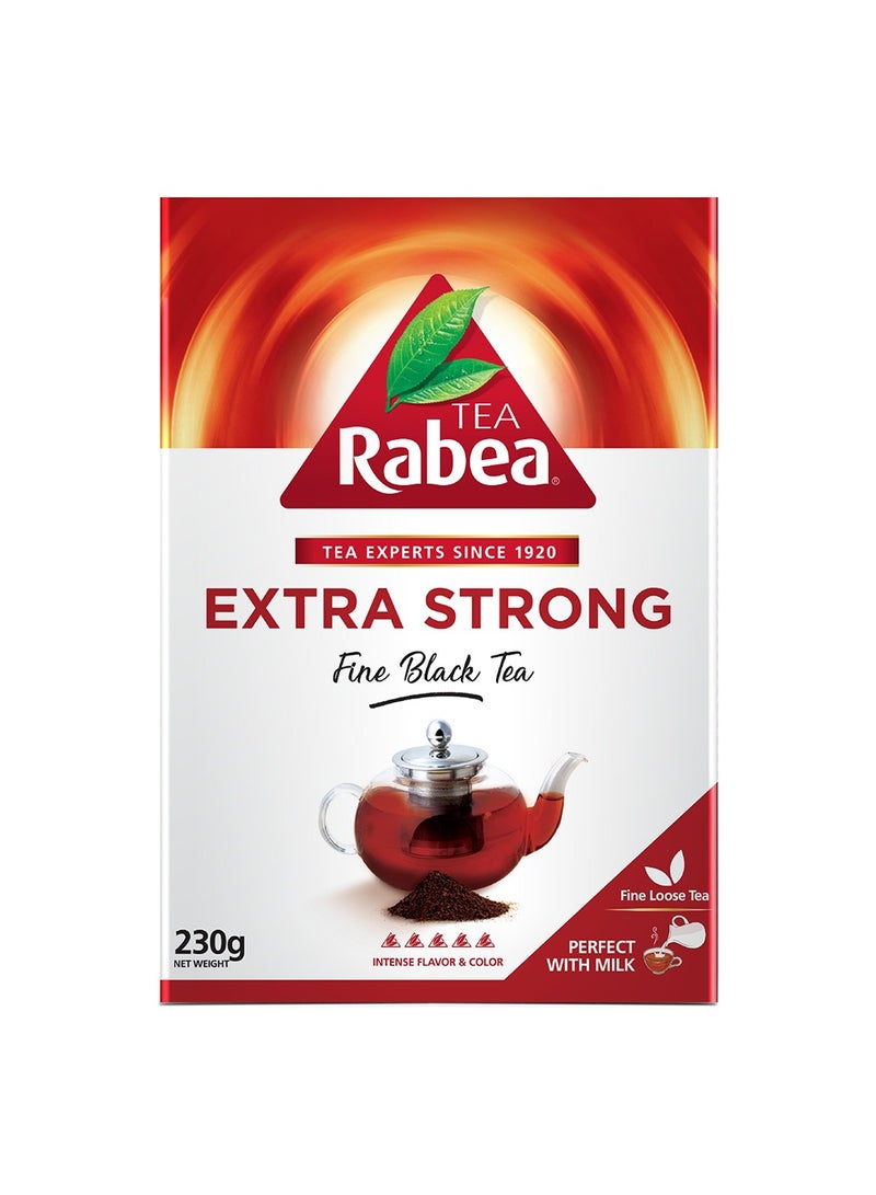 Rabea tea Extra Strong Loose Black Tea 230g - Image 1