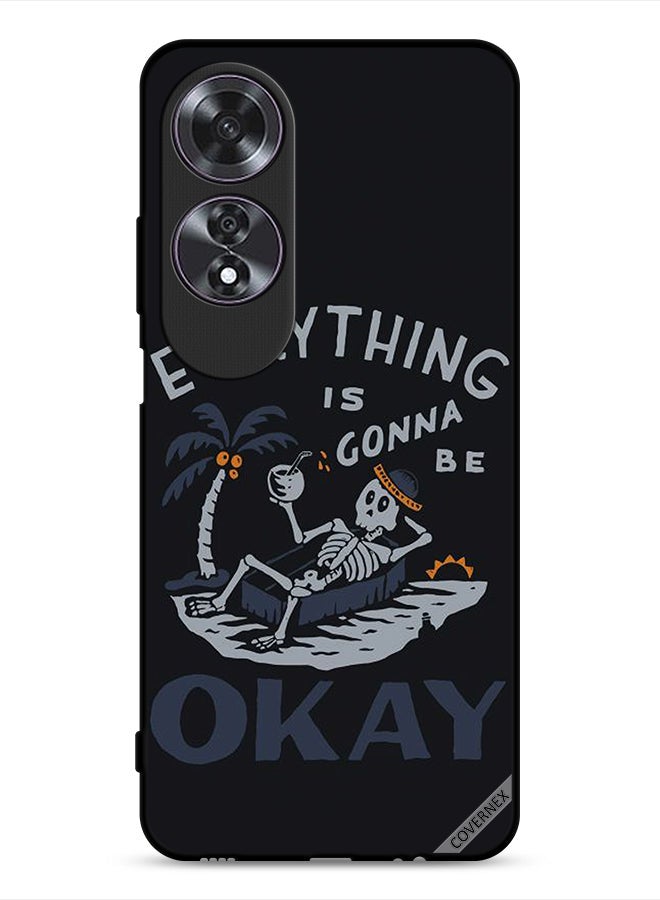 Covernex Oppo A60 Protective Case Cover Everything Is Gonna Be Ok - Image 1