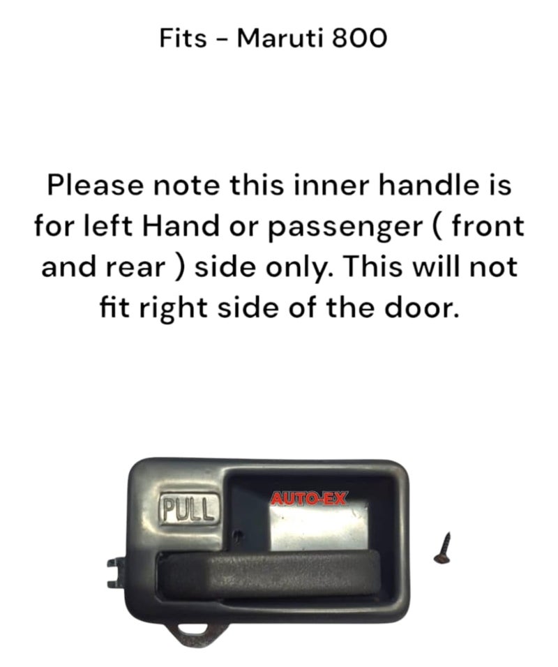 Auto-Ex Inner Inside Door Handle Lock RC Lever Compatible/Replacement for Maruti 800 Left Hand or Passenger Side - Image 2
