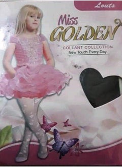 Miss Golden Miss Golden High Waist Nylon Pattern Collant For Girl  - Image 1