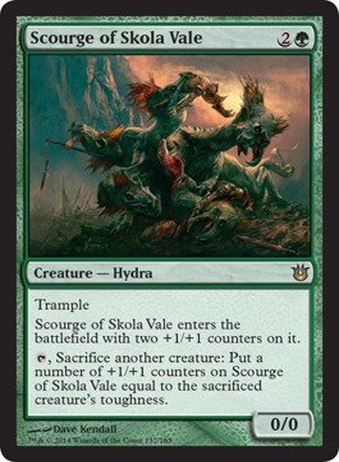 Magic The Gathering - Scourge of Skola Vale (137/165) - Born of The Gods
