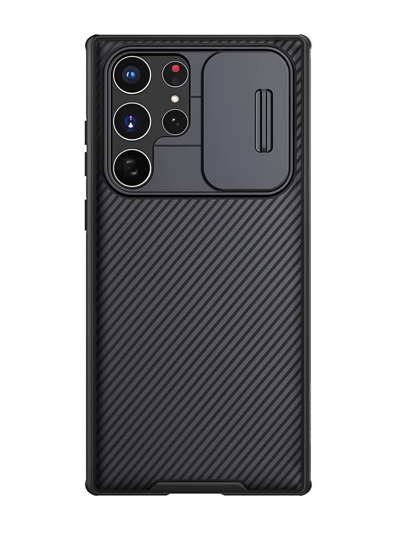 Nillkin CamShield Protective Cover Phone Case with Slide Camera Protector For Samsung S22 Ultra Black - Image 3