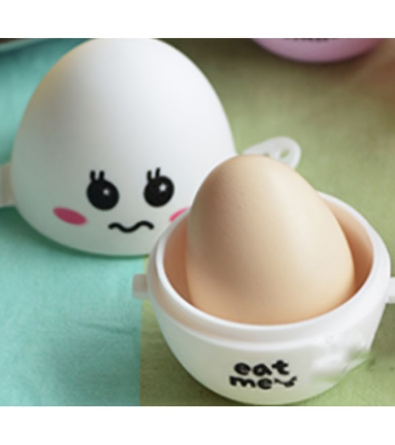 Purple Shockproof Egg Storage Box Portable Leakproof Stackable Organizer for Travel Fridge - Image 4