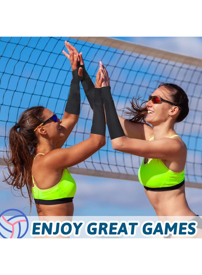 أكمام ذراع كرة الطائرة، أكمام ساعد تمرير مع وسادات حماية، هدايا معدات كرة الطائرة للفتيات المراهقات - Image 4