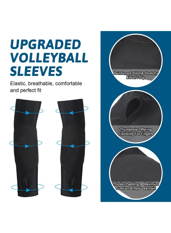 أكمام ذراع كرة الطائرة، أكمام ساعد تمرير مع وسادات حماية، هدايا معدات كرة الطائرة للفتيات المراهقات - Image 3