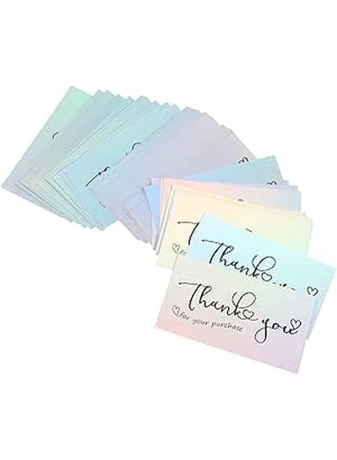 Thank You Cards For Business 50pcs Blank Postcards Customer Appreciation Supplies - Image 1