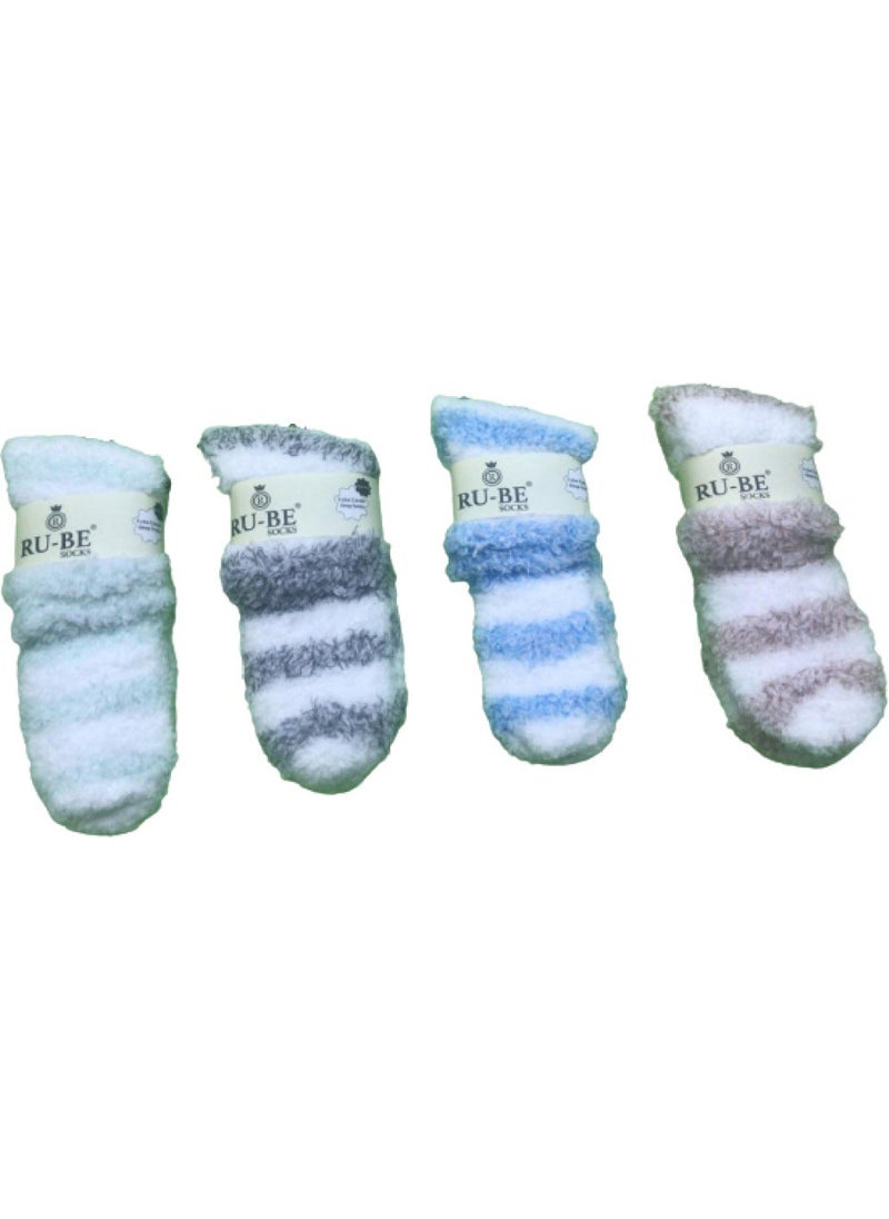 Calze Vita - Rube 12 Double Circle Sleep Booties Socks - Image 1