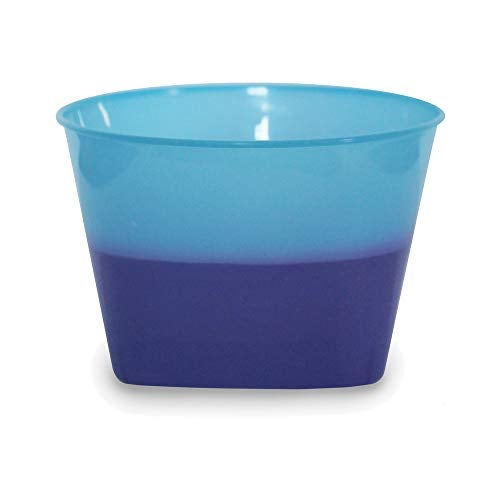 AAkron Color Changing Mood Bowl - perfect for ice cream, reacts to ice cold temperatures and changes from one vivid color to another, Set of 8, Assorted Colors- MADE IN USA - Image 2