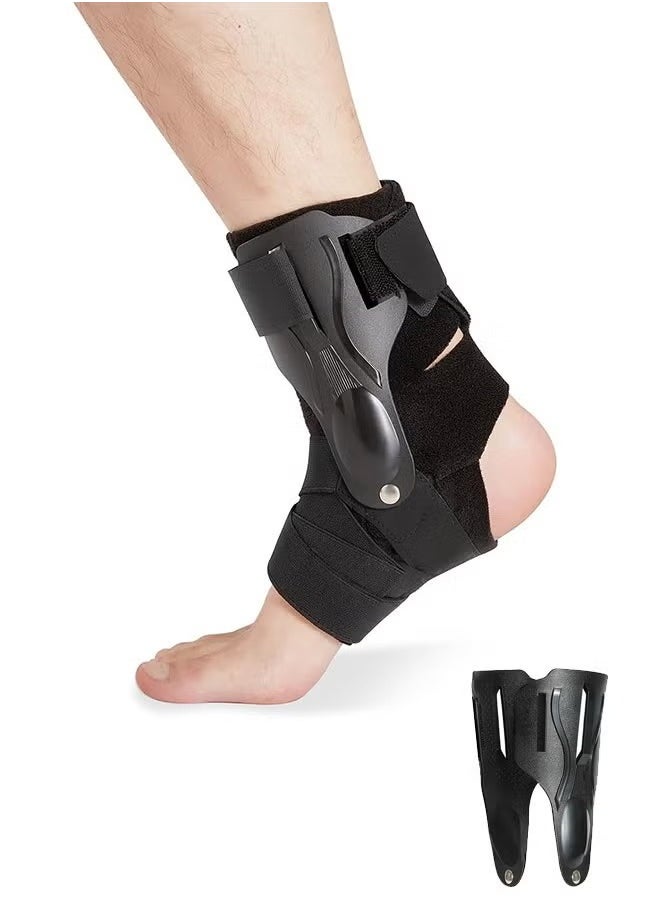 Hicomony Ankle Brace, Ankle Stabilization Support, Lace Up Ankle Support for Running, Basketball, Volleyball  - Image 5