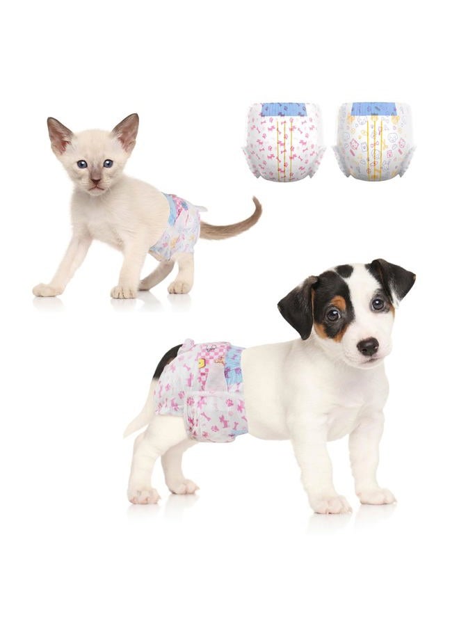 Dono Disposable Cat & Dog Nappies, 48pcs - Super Absorbent, Leak-proof with Wetness Indicator - XXS to L, Female & Male, Heat, Period, Excitable Urinary - Image 1