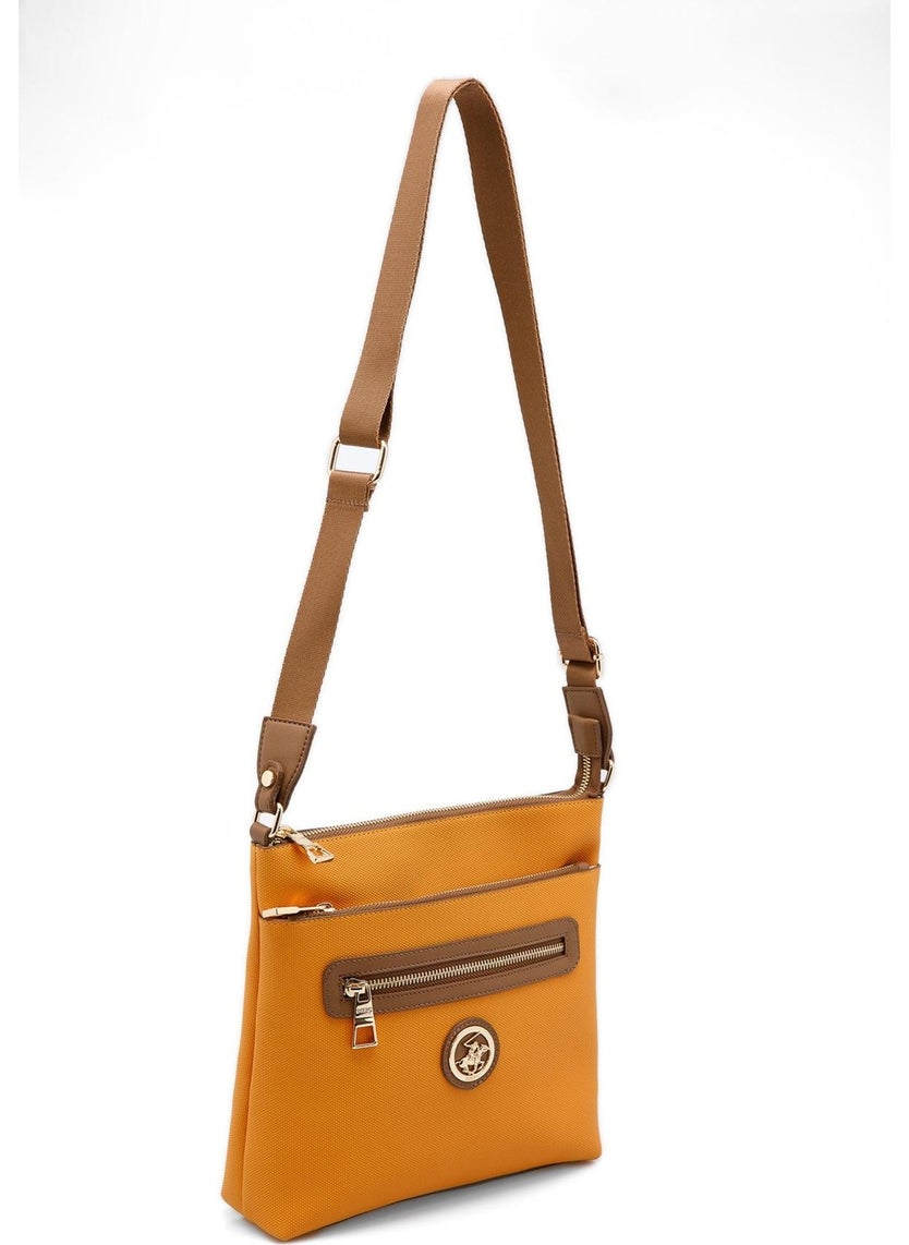 BEVERLY HILLS POLO CLUB 05BHPC8011-HR Mustard Women's Shoulder Bag  - Image 2