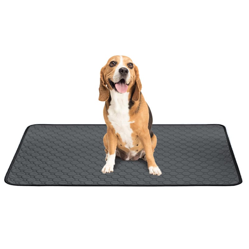 IDOMIK Reusable Dog Training Pads Washable Pee Pads for Dogs NonSlip LeakProof Dog Mat for Food and Water Dogs Kennel Crate Pad for Floor Protection 264197 inch