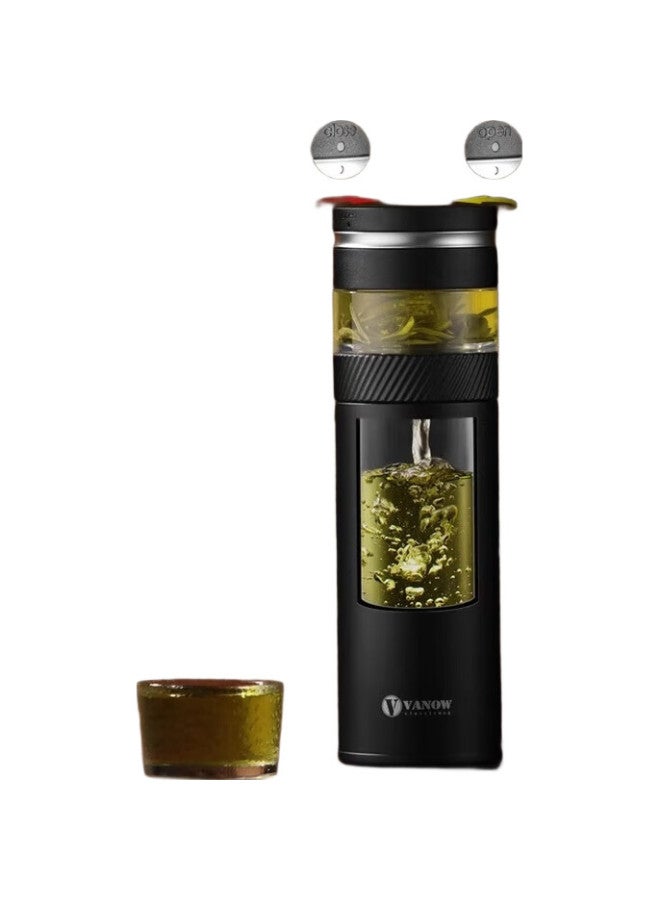 Vanow Insulated Tea Infuser Bottle Portable Travel Men'S High-End Customized Water Cup - Image 1