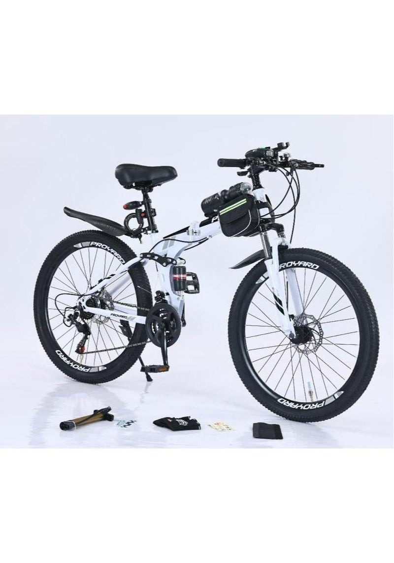 Pro Yard proyard sports bike black with white - Image 1