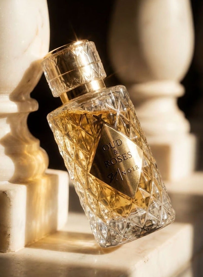 Oud and Roses EDP Perfume for Men and Women, Unisex Long Lasting Fragrance  with Oud Accord, Roses and Musk 60ml - view 5