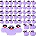 Sosation 36 Packs Mini Rubber Ducks with Sunglasses Sets 22 Inch Bath Squeaky Rubber Duckies Cute Float Bathtub Toys for Birthday Party Favors Class Carnival Prizes Car DecorLight Purple - Image 2