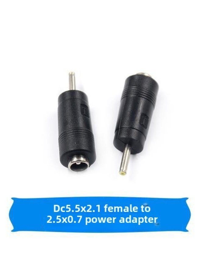 Electrical Repair DC Adapter Universal Multi-function DC Adapter Notebook Power Adapter Male And Female Head-Interface Form:[Elbow] 5521 Female To 4.8*1.7 Male - Image 5