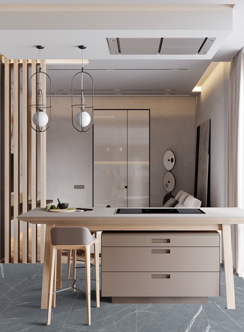 Sharpdo 5Pcs 3D Wall Sticker Set Multicolour Waterproof Wallpaper Panels Wall Decoration Covering  for Kitchen And Living Room 30 x 30CM - Image 2