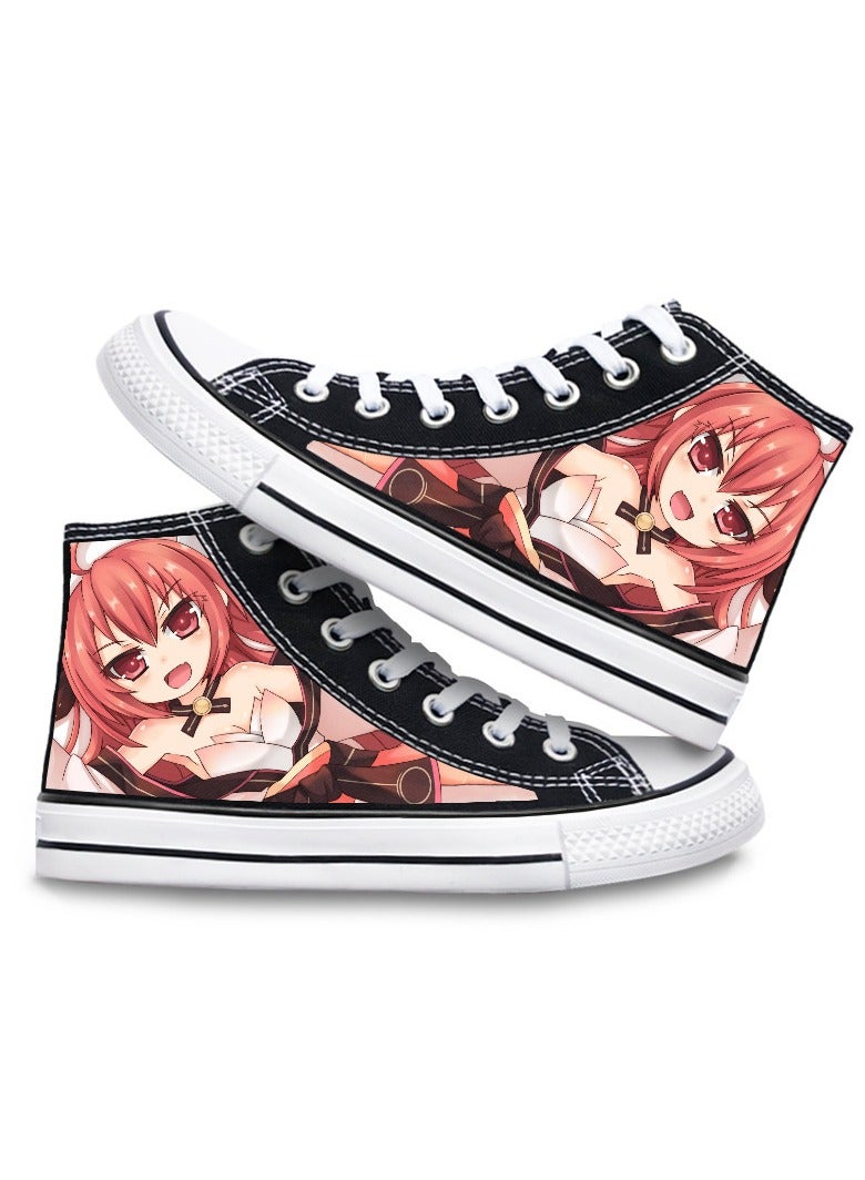 Unisex Top Canvas Shoes – Stylish Couple Sneakers for Casual & Cosplay - Image 1