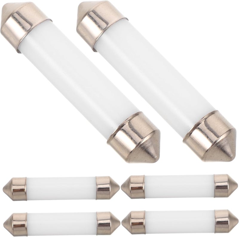 Vosarea 6Pcs Vehicle LED Light Bulbs Interior Replacement Lights for Truck Camper Easy Plug and Play Installation Energy Efficient LED Reading Lights - Image 1