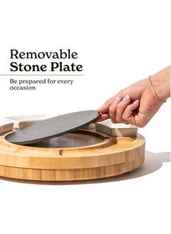 General Charcuterie Board Gift Set: Large Bamboo Charcuterie Board Set – A Unique Gift for Mom – Housewarming Gifts, Gifts  - Image 4