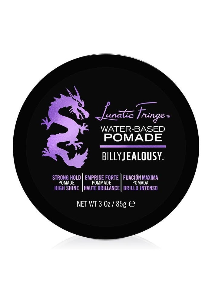 Billy Jealousy Lunatic Fringe Water-Based Pomade for Men - 3 oz - Image 1