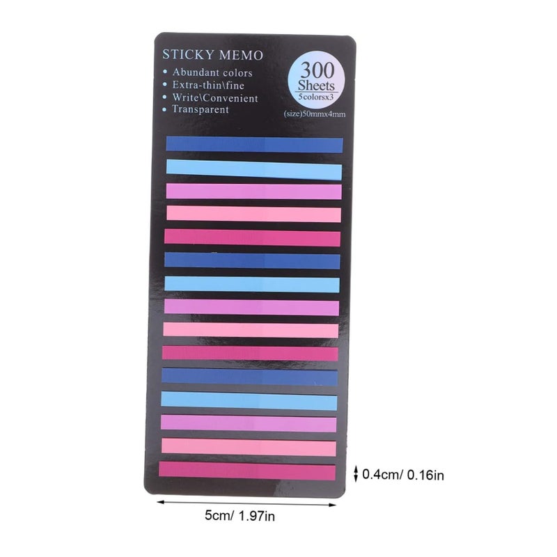 1800 Pcs Repositionable Index Tabs Multi Color Sticky Page Markers for Books Notebooks Office School - Image 3