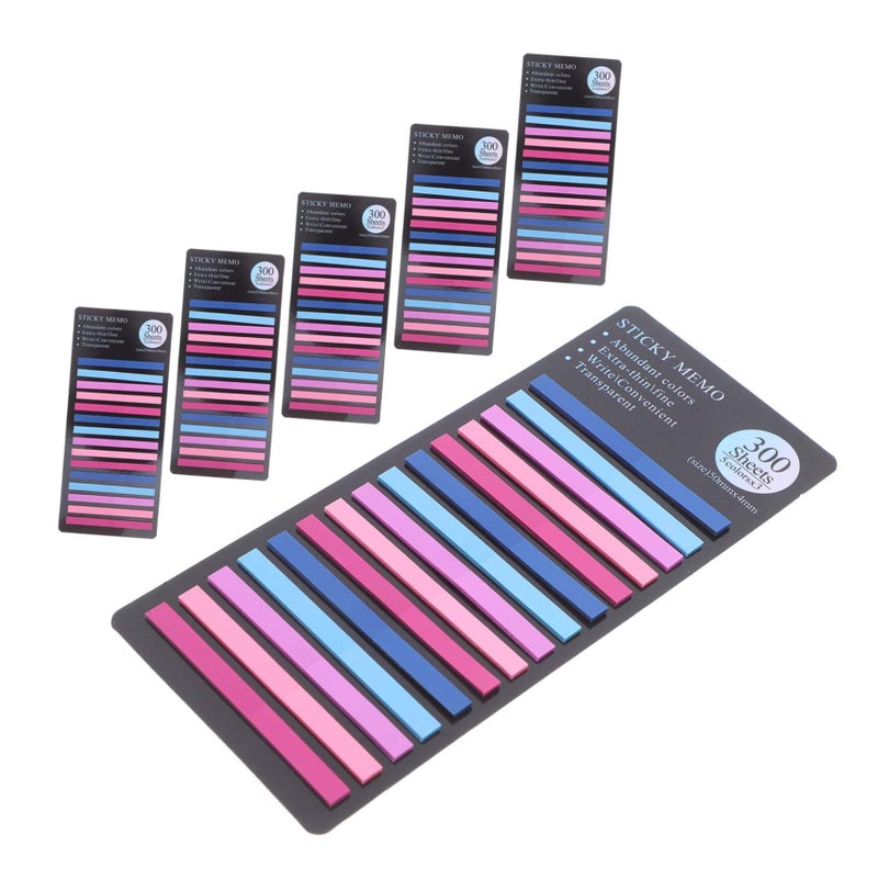 1800 Pcs Repositionable Index Tabs Multi Color Sticky Page Markers for Books Notebooks Office School - Image 2
