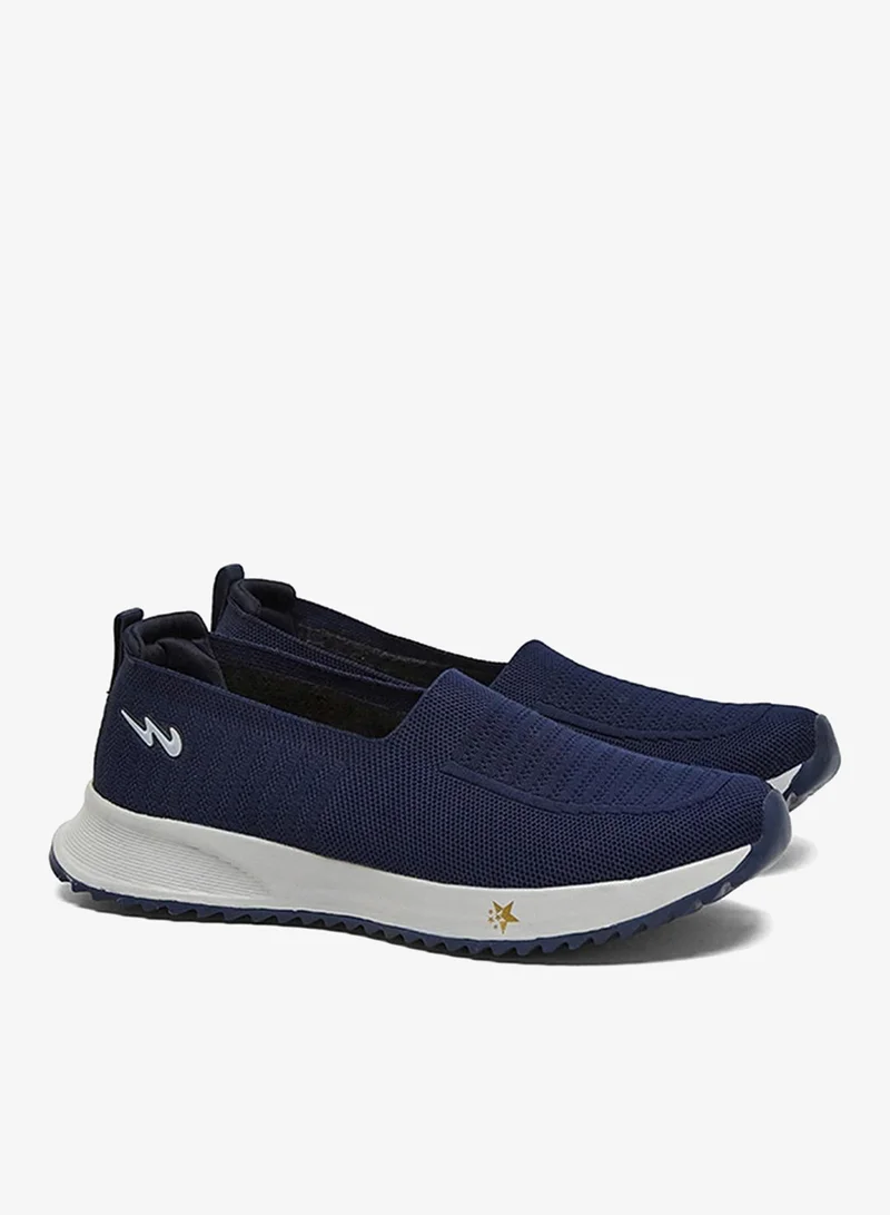 Campus Navy Women Armor Memory Foam Slip-On Walking Shoes-Navy for Women | Best Price UAE