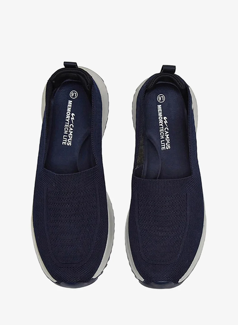 Campus Navy Women Armor Memory Foam Slip-On Walking Shoes-Navy for Women | Best Price UAE