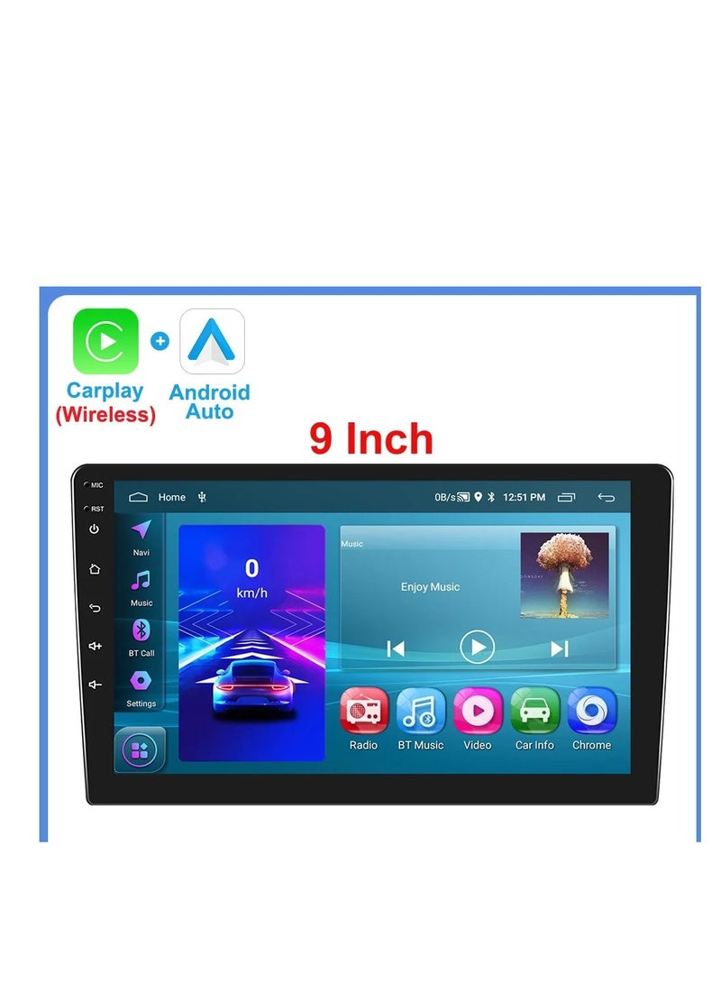 MNT Kia Rio from 2018 - 2023 screen is part of the car's infotainment system. It runs on Android and supports features like Apple CarPlay and Android Auto, allowing you to easily connect your smartphone. It also offers a high resolution of up to 1080 pixels, making it excellent for displaying information and maps clearly. - Image 4