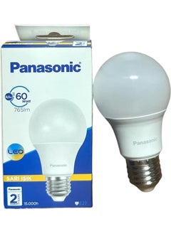 Panasonic 8.5W 60W 2700K LED Bulb E-27 Socket Yellow Light  - Image 4