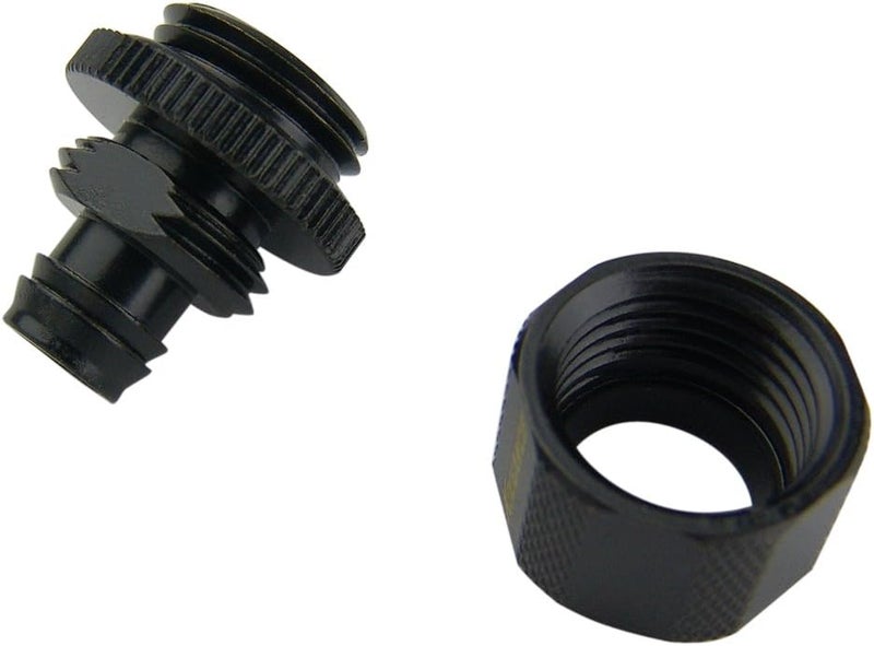 FIT-V06X10-BK Compression Fitting for 06mm x 10mm (1/4in x 3/8in) *Black*, G 1/4 BSPP