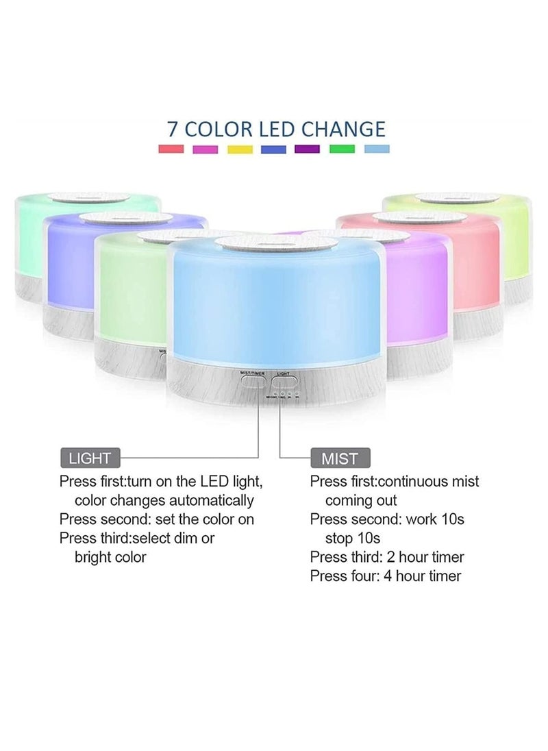 Essential Oil Diffuser with Remote Aroma Humidifier for Large Room Home Long Run Time Huge Coverage Area Lights High Mist Extra Large Capacity