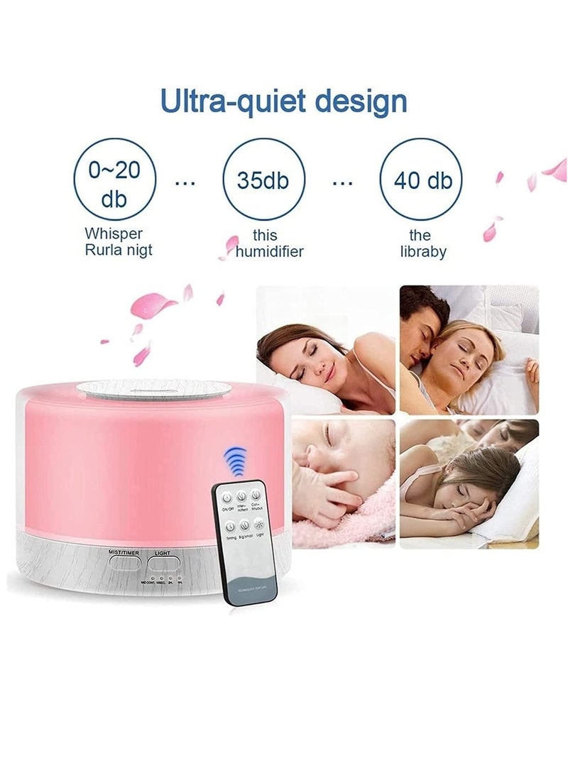 Essential Oil Diffuser with Remote Aroma Humidifier for Large Room Home Long Run Time Huge Coverage Area Lights High Mist Extra Large Capacity