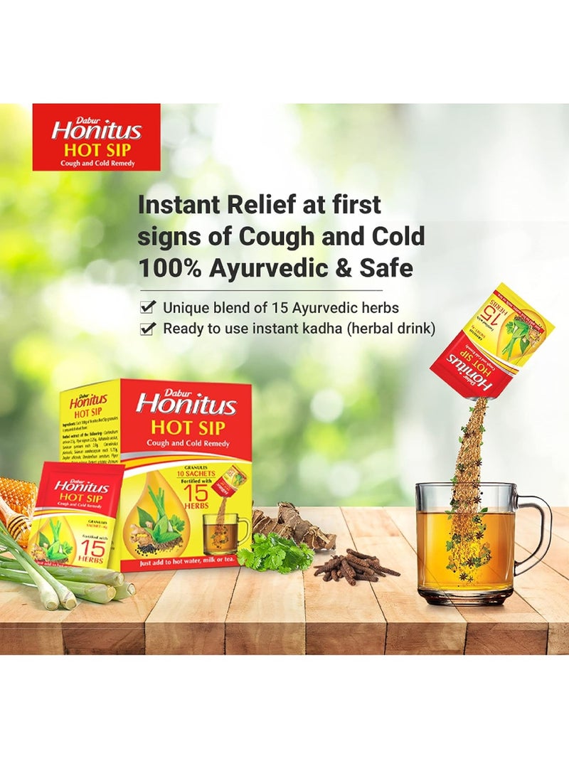 Dabur Honitus 100% Ayurvedic Kadha Provides Instant Relief from Cough and Cold - Image 2