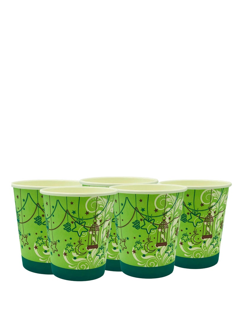 Ideal Pack 6.5 Assorted design single wall paper cups pack of 50pcs x 4 PKTS - Image 3