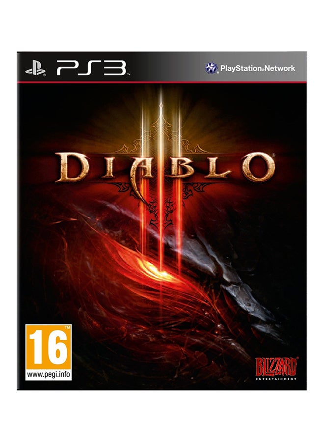 بليزارد إنترتينمنت لعبة الفيديو Diablo III - (إصدار عالمي) - تقمص الأدوار - playstation_3_ps3 - Image 1
