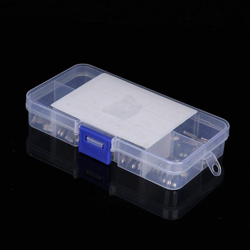 klarako Knurled Shank Rivet, 140pcs M2 Stainless Steel Round Head Knurled Shank Solid Rivets Assortment Set Head Bolts Stainless Steel Rivet - Image 3