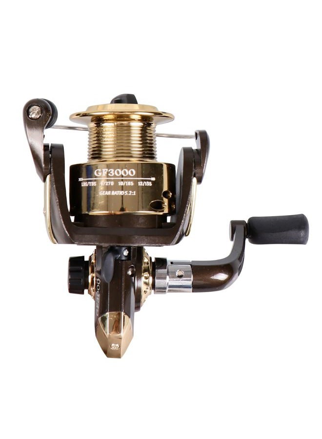 RESTCLOUD Spinning Fishing Reel for Freshwater Saltwater Fishing, Anti-Reverse with Front-Adjustable Drag (GF5000) - Image 3