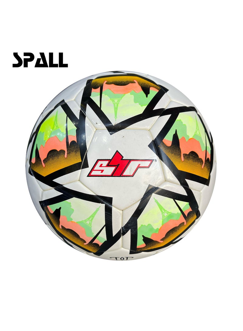 Spall Football Soccer Ball For Matches World Cup Best Indoor/Outdoor Water Proof Ball For Prefessional Training And Match Men And Women Youth And Adult - Image 1