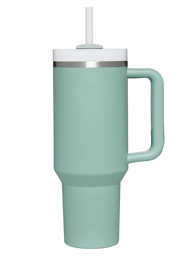 Taiahiro 40oz Stainless Steel Vacuum Insulated Tumbler with Lid and Straw - Image 1