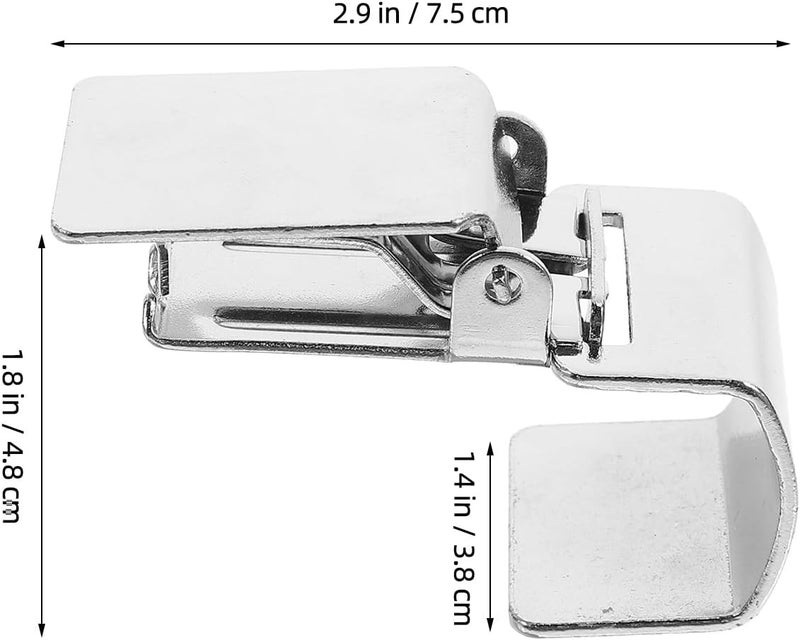 SECFOU 6pcs Stainless Steel Rug Clips Quilt Clamps Carpet Holders Heavy Duty Tapestry Grippers for Home Window Curtain Hanging and Display - Image 2