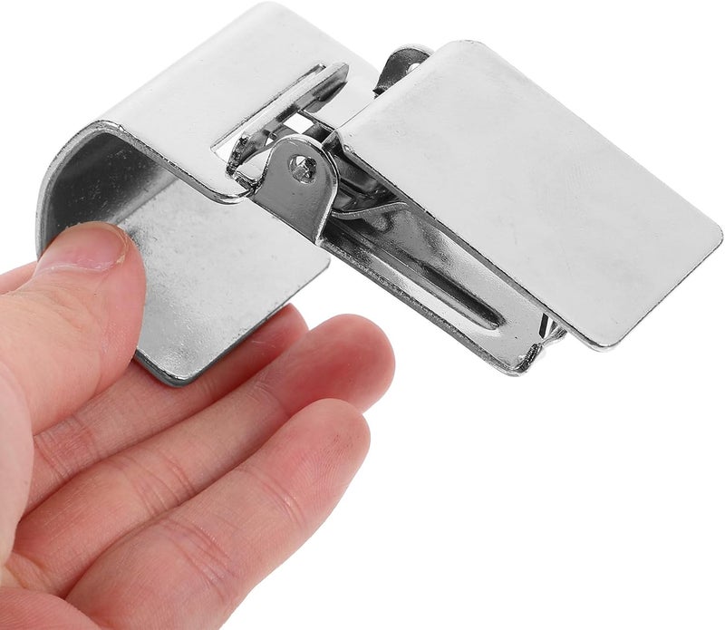 SECFOU 6pcs Stainless Steel Rug Clips Quilt Clamps Carpet Holders Heavy Duty Tapestry Grippers for Home Window Curtain Hanging and Display - Image 3